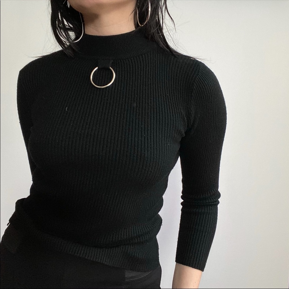 O ring black long sleeve